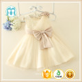 Baby Kinder Kleid 2016 Bogen Mädchen Kleider für Mädchen Boutique Korea Sommer Mode Kleid einteilige Verkauf